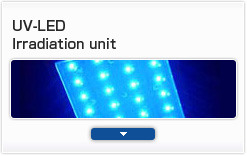 UV-LED irradiation unit