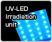 UV-LED irradiation unit